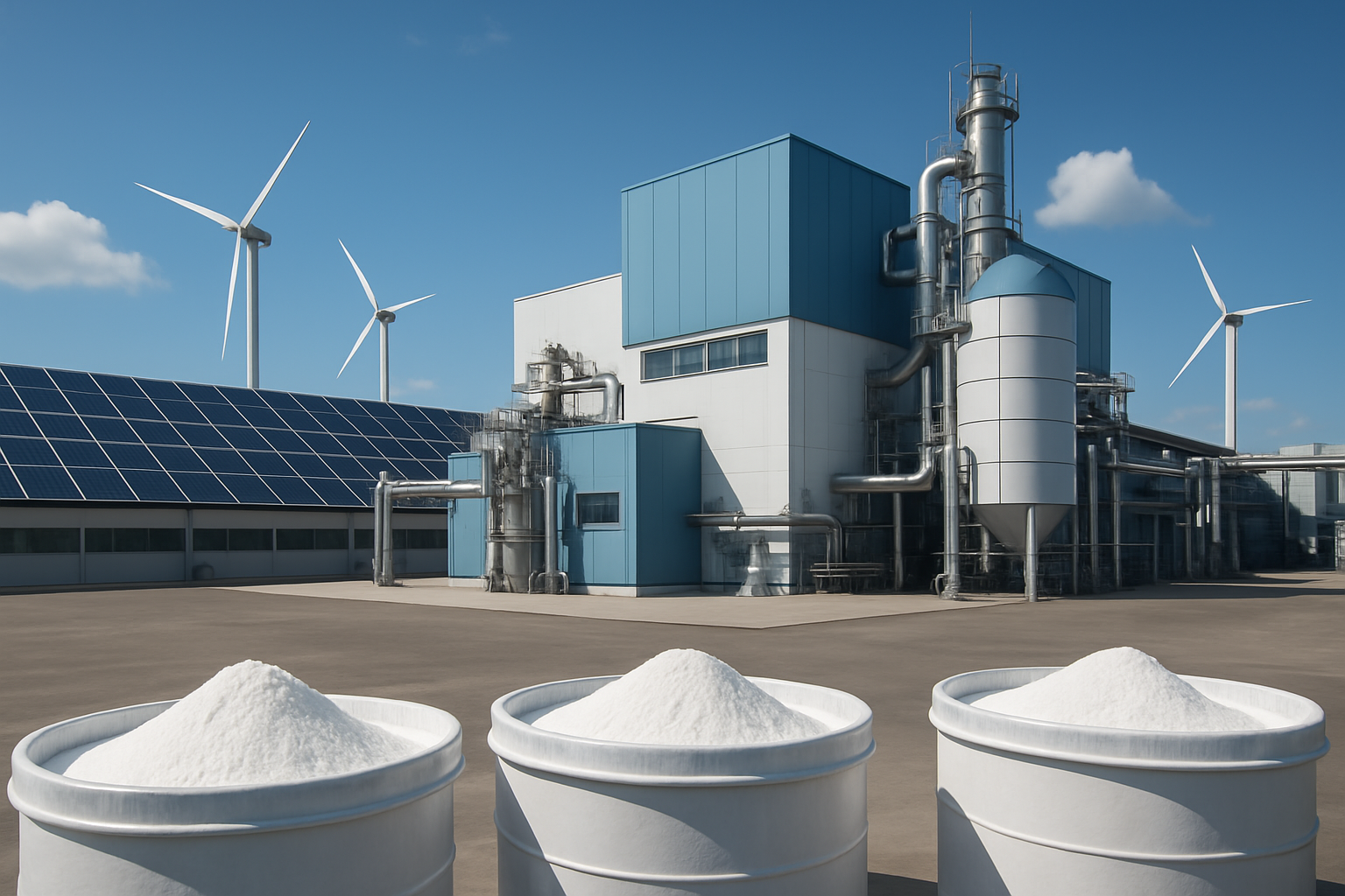 Renewable energy integration can reduce carbon footprint in zircon powder processing