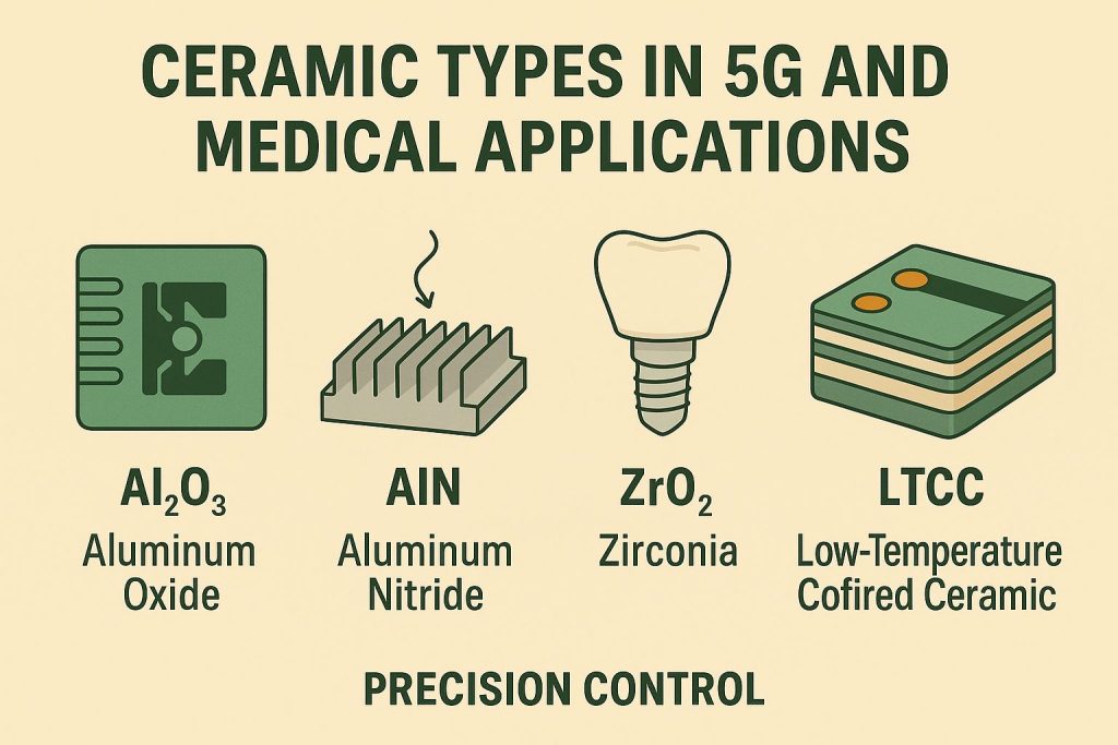 This visual helps buyers quickly distinguish between ceramic types during sourcing discussions.n reality, each formulation and process route requires specialized equipment and handling.