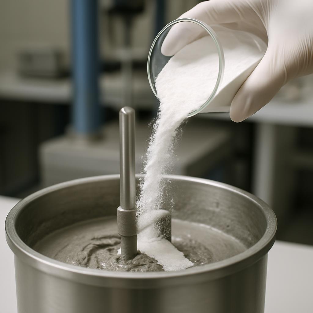 Zirconium silicate being added to building materials