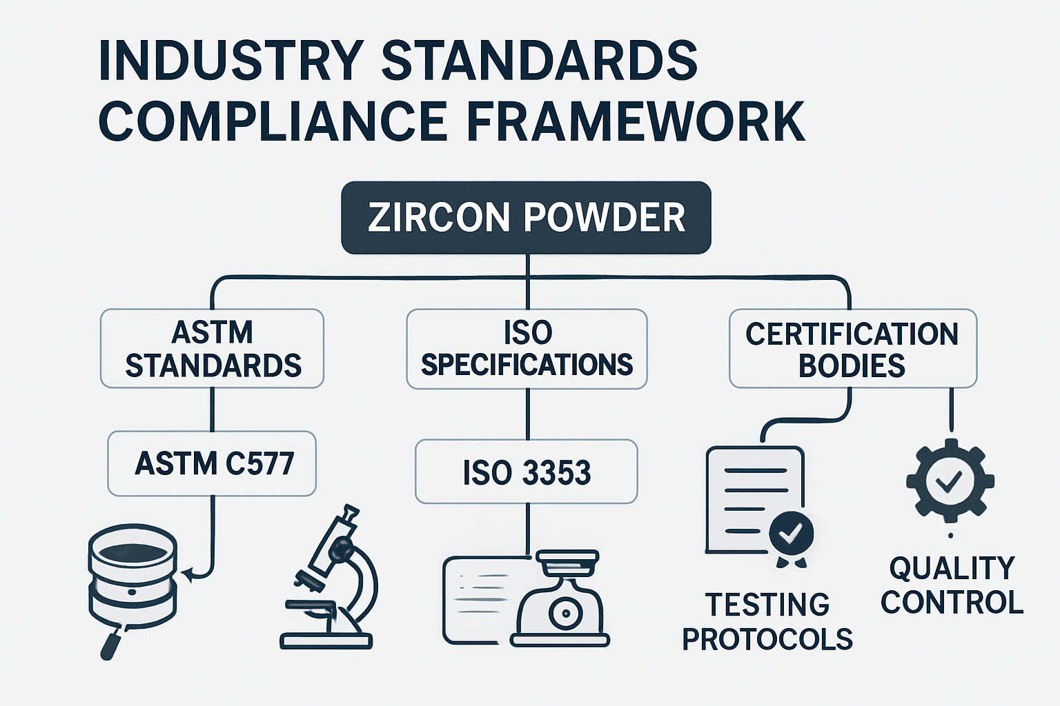 Industry Standards Compliance Framework for Zircon Powder