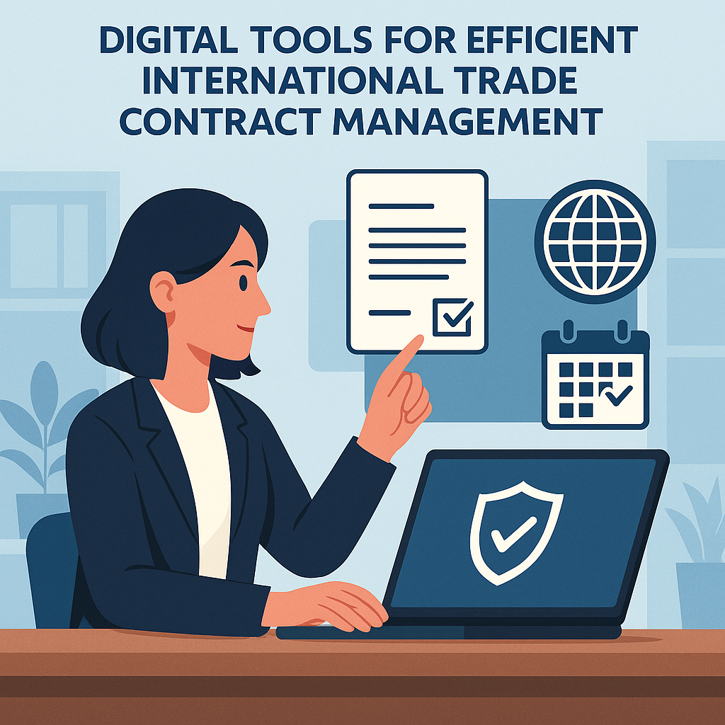 Image of technology improving contract management