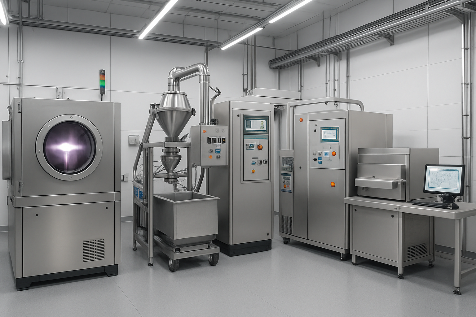 Modern Surface Treatment Equipment for Zircon Powder Processing