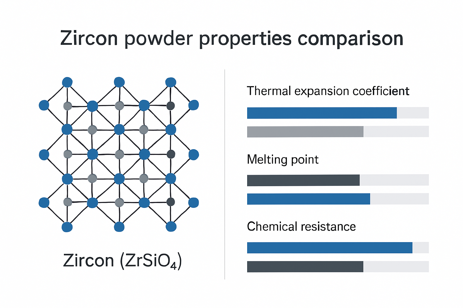 Zircon Properties Comparison