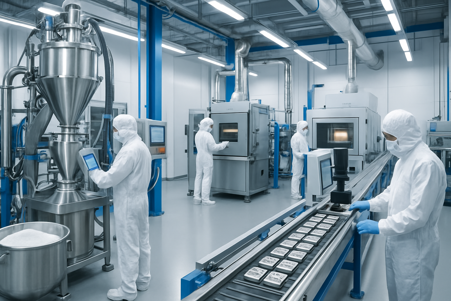 Manufacturing Process with Zircon Powder