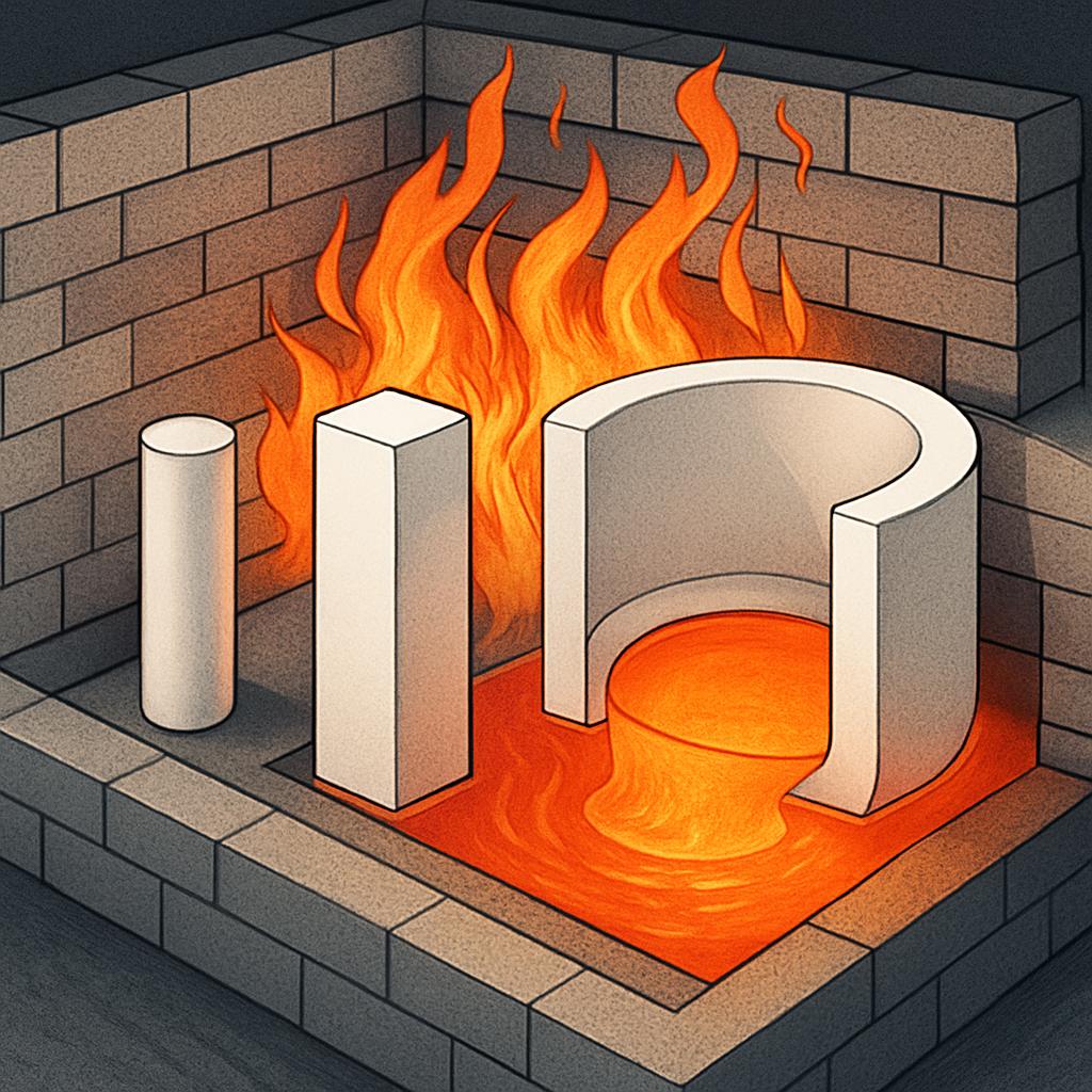 Zirconia materials in high-temperature applications