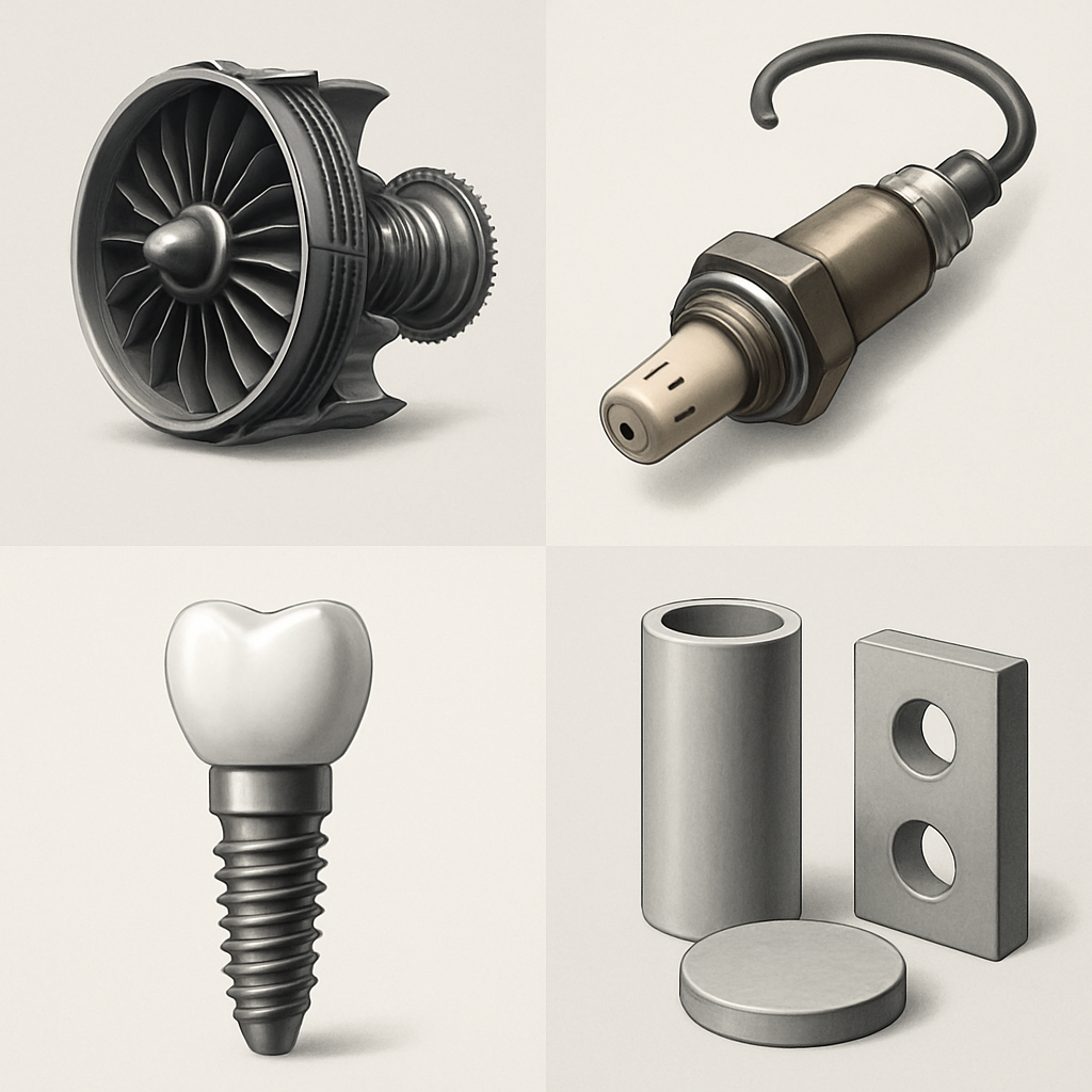 Zirconia applications