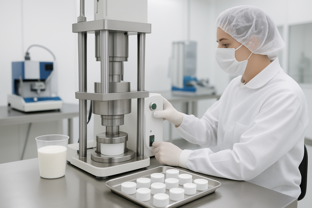 Zirconia manufacturing process in a clean laboratory environment