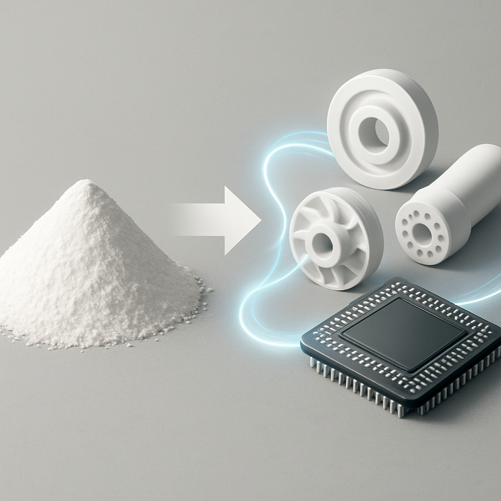 Modified Zircon Powder Transformation
