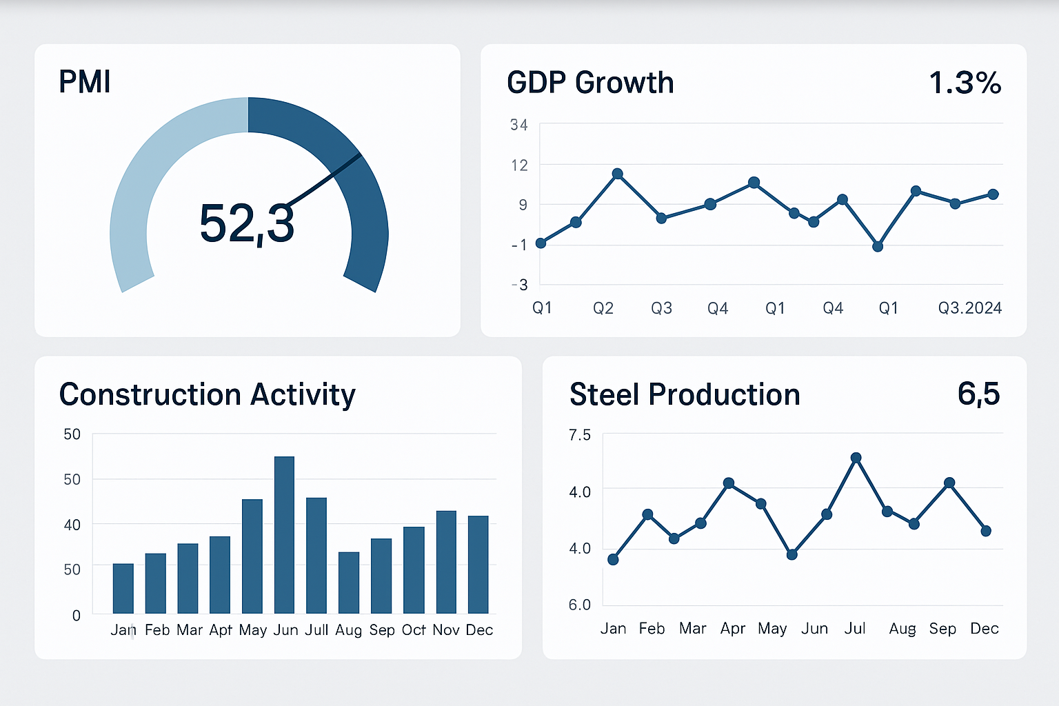 Economic Indicators Dashboard