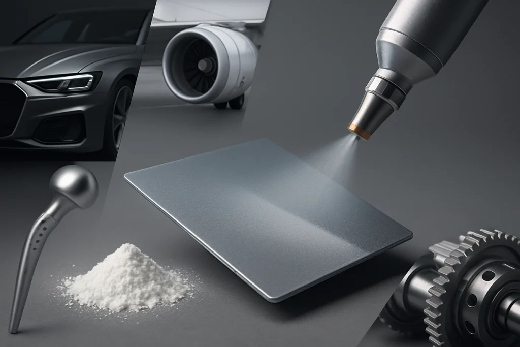 This image illustrates the application of zirconia powder in advanced coating formulations, highlighting its role in various industries.