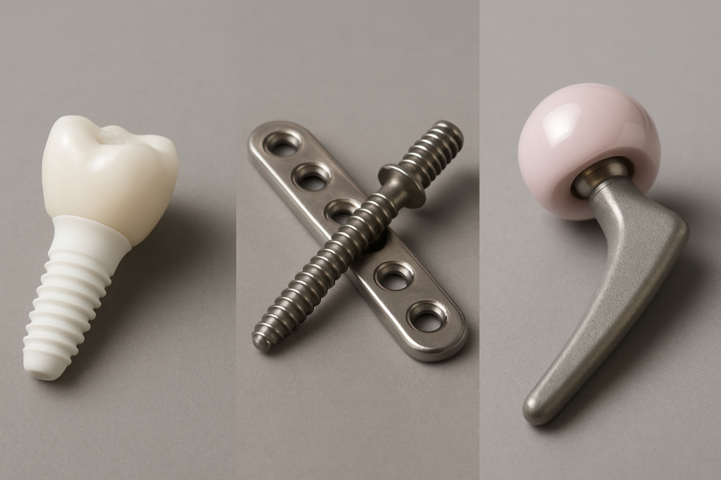 Material Comparison Comparison of zirconia with titanium and ceramics in medical use.