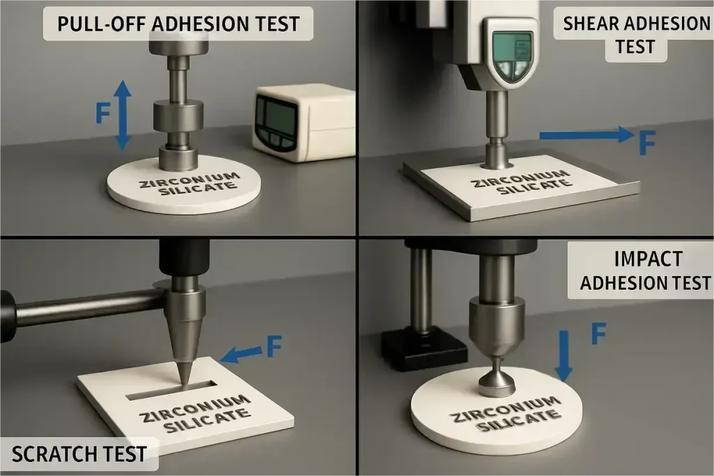 Adhesion testing methods