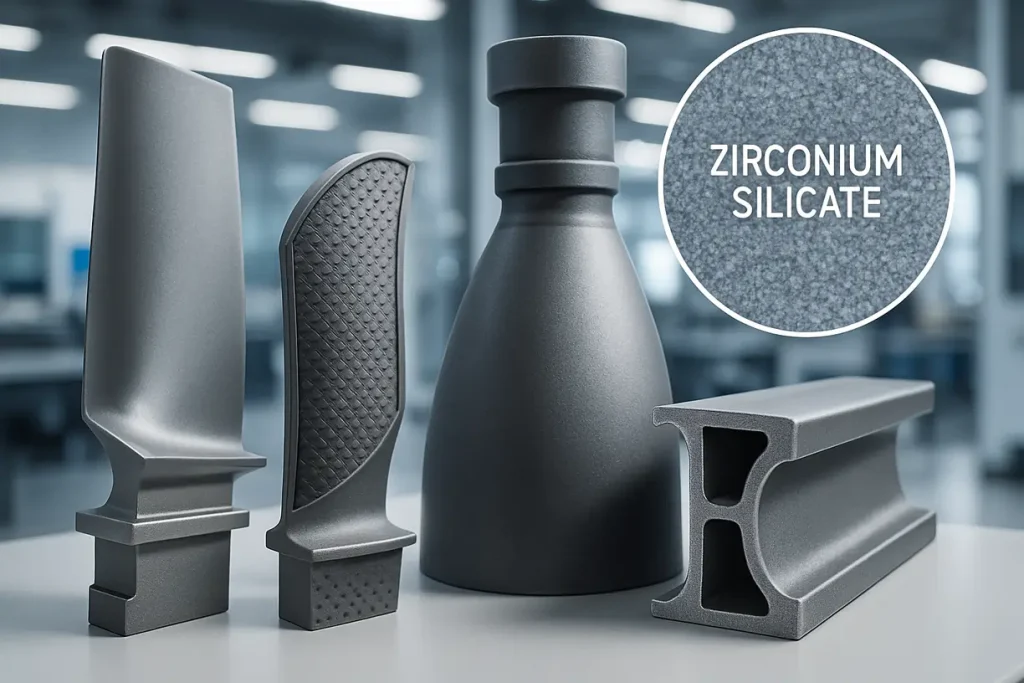 Image of Zirconium Silicate in Aerospace Components