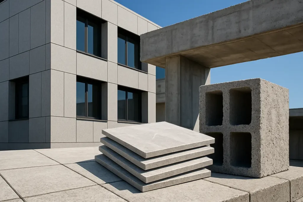 Image of Construction Materials with Zirconium Silicate