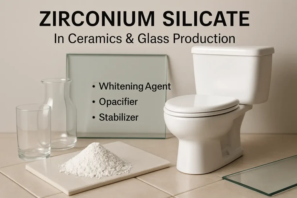 Applications of Zirconium Silicate in Glass and Ceramics