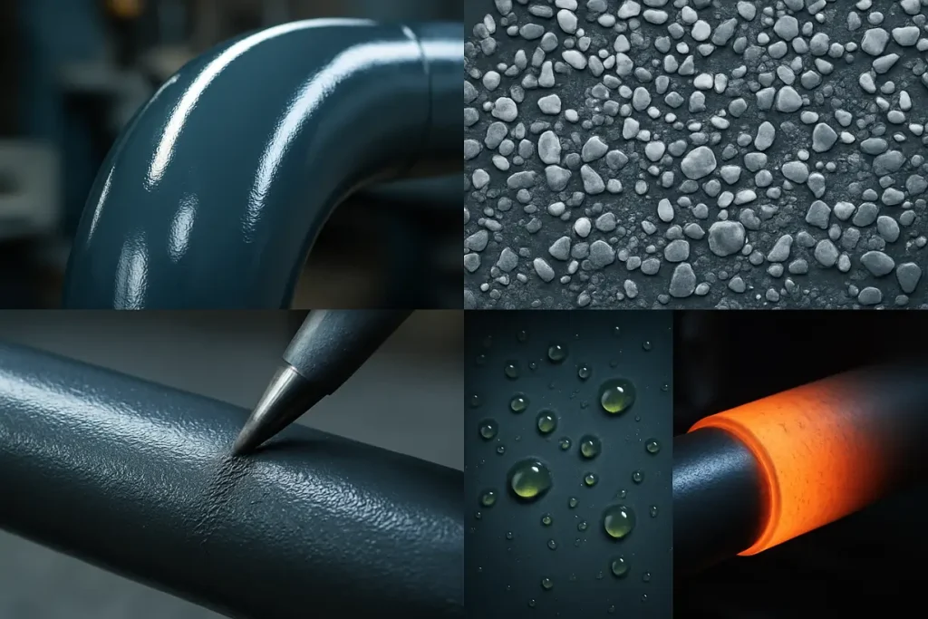 This image illustrates the application of zirconium silicate in advanced industrial coatings, showcasing its critical role in enhancing durability.