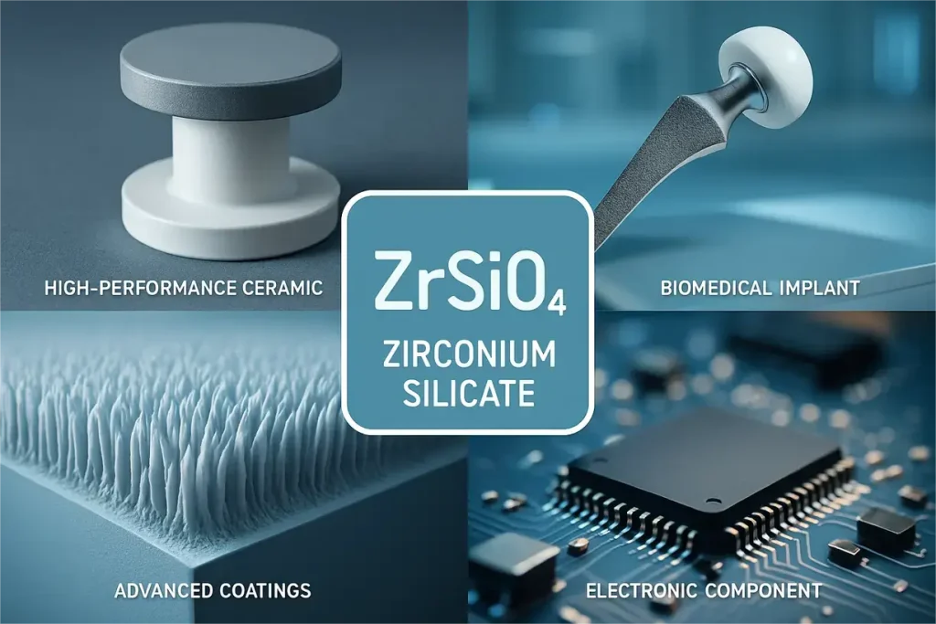 Innovative zirconium silicate applications