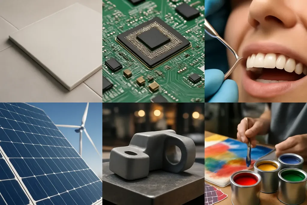 Zirconium Silicate Usages