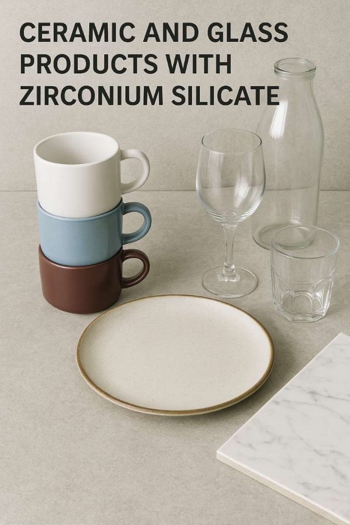 Zirconium Silicate in Ceramics and Glass Products