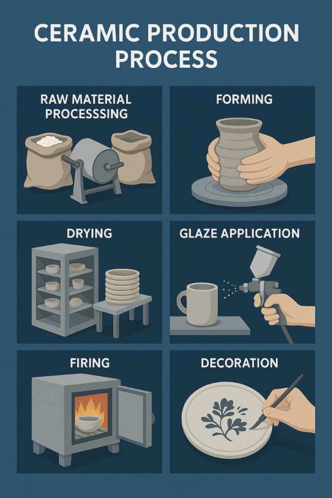 Zirconium silicate in various applications