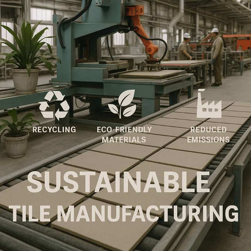Sustainable Tile Manufacturing