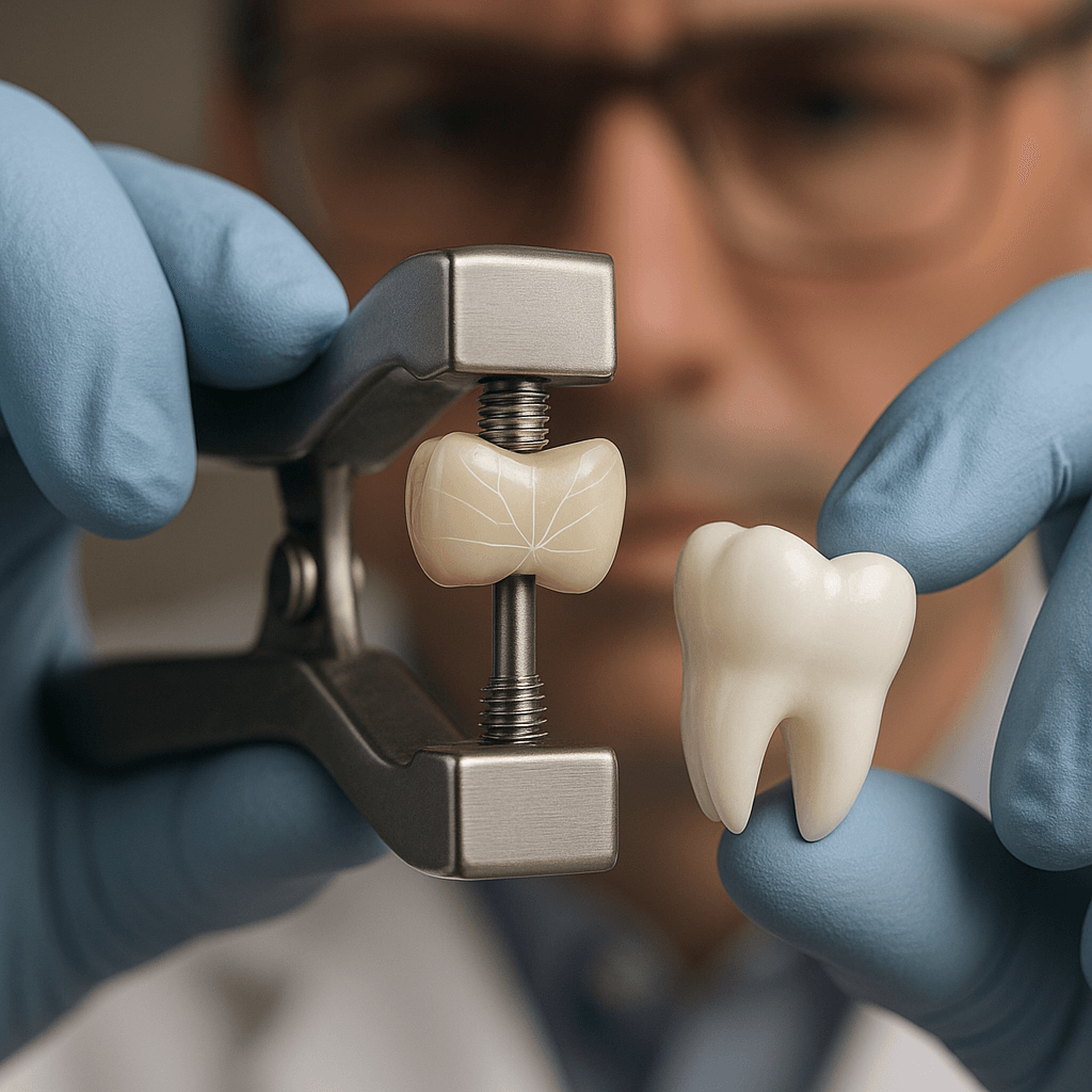 zirconia crown strength demonstration